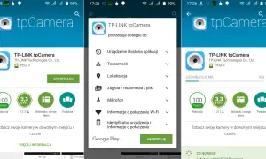 Uniwersalna aplikacja do kamer wifi po polsku. TP-LINK tpCamera pozwala na zdalny podgląd kamer z dowolnego miejsca.
