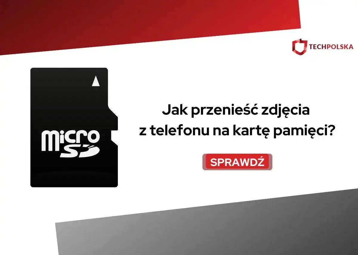 Ikona karty Micro SD i pytanie: jak przenieść zdjęcia z telefonu na kartę pamięci? Sprawdź!