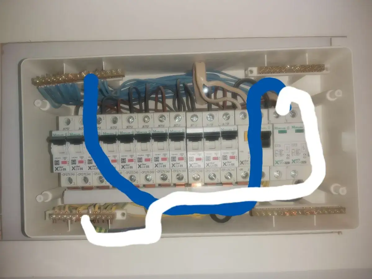 Schemat podłączenia bezpieczników i szyn wyrównawczych. Dowiedz się, jak zrobić uziemienie w starej instalacji elektrycznej.